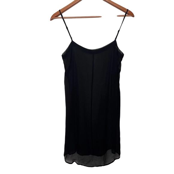 Isabel Marant 100% Silk Tank Cami Top Tunic Black Sheer Size 38 - Picture 1 of 8